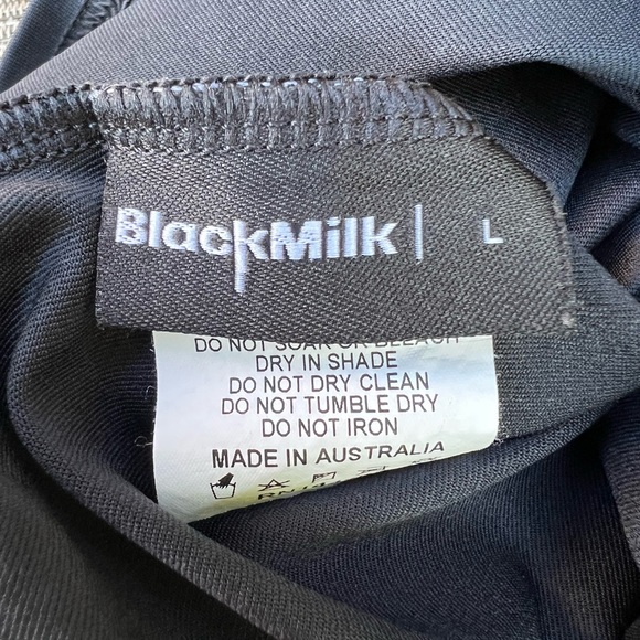 Blackmilk The Black Bodycon Dress ~ LIMITED Size Large - Picture 8 of 9